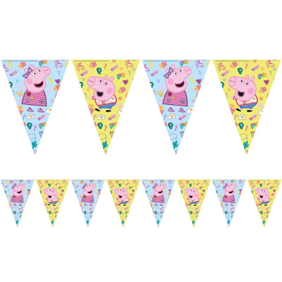 Bandeirolas Porquinha Peppa