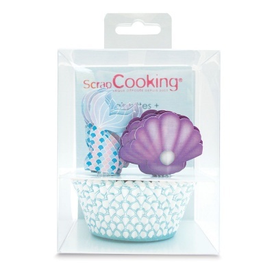 Kit Cupcakes Sereia