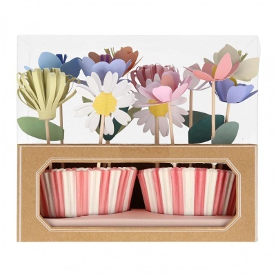 Kit Cupcakes Flores