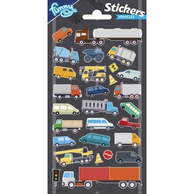 Autocolantes Carrinhos e Obras