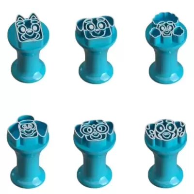 Conj. de Carimbos para Brigadeiro - Bluey