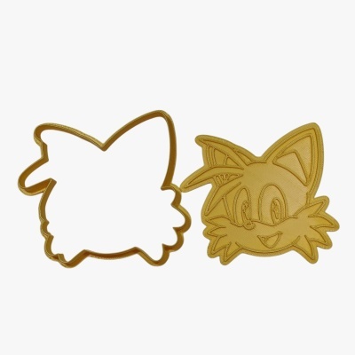 Cortador c/ Carimbo Sonic the Hedgehog - Tails