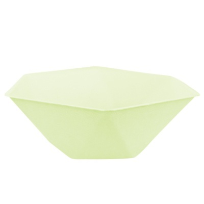 Taças Eco Hexagonais Verde Claro