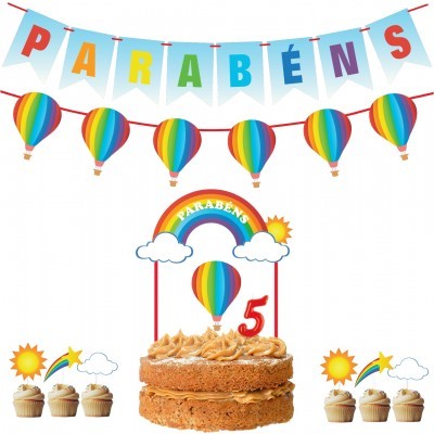 Kit Festa Arco-Íris