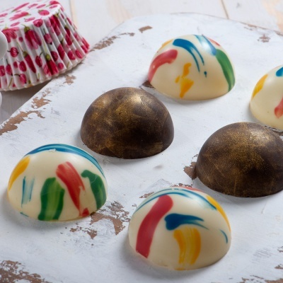 Molde Meia Esfera 7,5cm