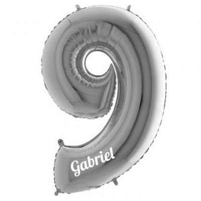 Balão Gigante 9 Preto