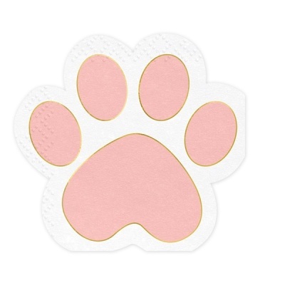 Guardanapos Patas Rosa