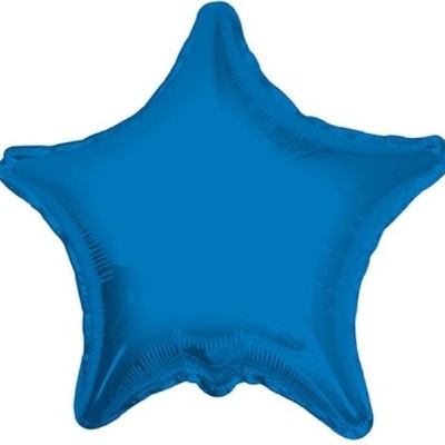 Balão Estrela Azul Escuro