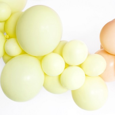 Balão Amarelo Pastel 30cm