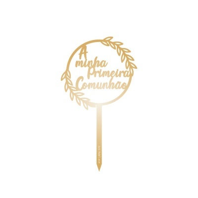 Mini Topo A Minha Primeira Comunhão