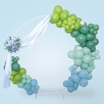 Aro Arco Metal Redondo Branco