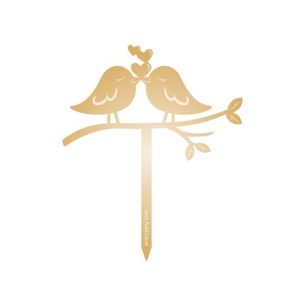 Mini Topo Bolo Passarinhos