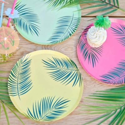 Pratos Tropical Havaiana