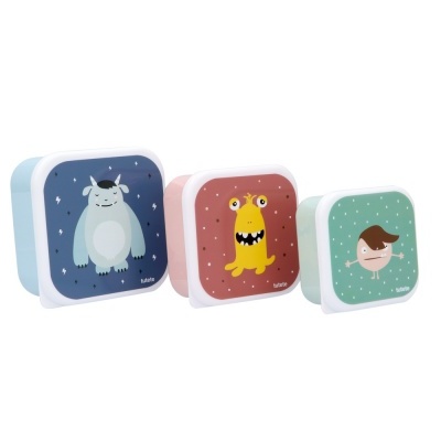 Conj. 3 Caixas Pequenos Monstros