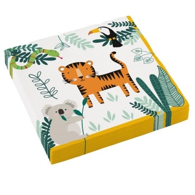 Guardanapos Animais Selva Wild