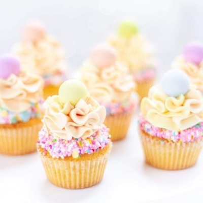 Esferas Chocolate Cores Pastel 8mm