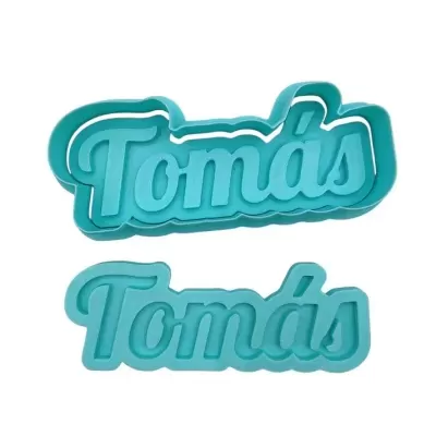 Cortador Personalizado com Nome - Letra 2