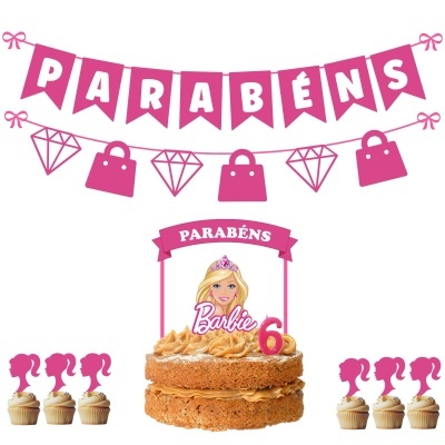 Kit Festa Barbie