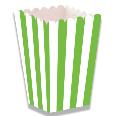Pacotes Pipocas Riscas Verde