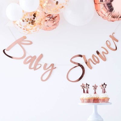Grinalda Baby Shower Rose Gold