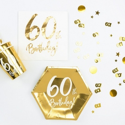 Confetis 60th Birthday