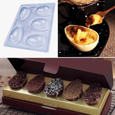 Molde BWB Forma 3 Partes Ovo 50g