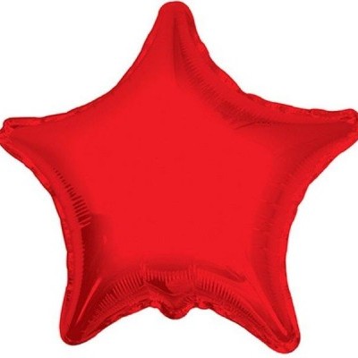 Balão Estrela Vermelho
