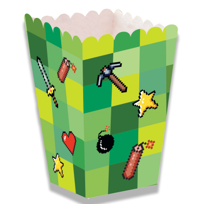 Pacotes Pipocas Minecraft