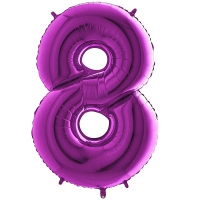 Balão Gigante 8 Roxo