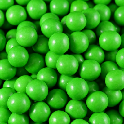 Esferas Chocolate Verde 8mm