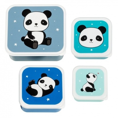Conj. 4 Caixas Panda