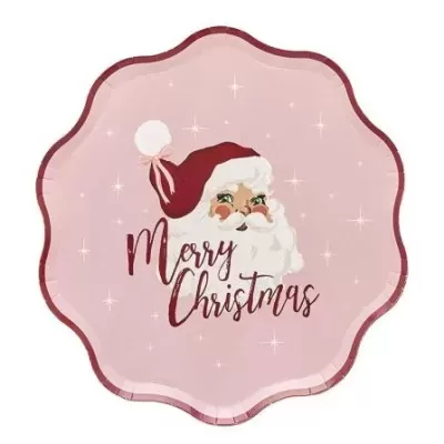 Pratos Vintage Santa