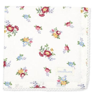 Guardanapo Tecido Elena Petit White Greengate