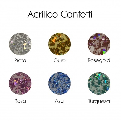 Topo Bolo Happy Birthday Letra 1 Acrilico Confetis