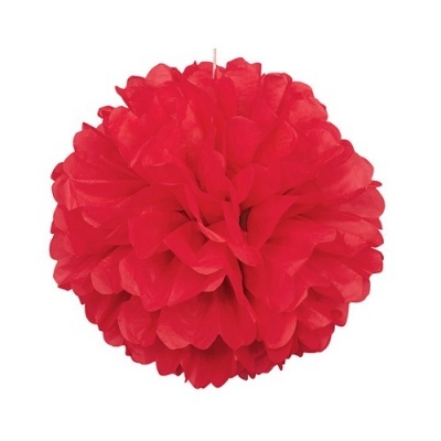 Pompom Grande Vermelho
