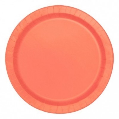 Pratos Coral Grandes
