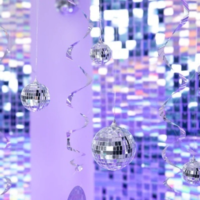 Bolas Espelhos 7cm - Conj.6