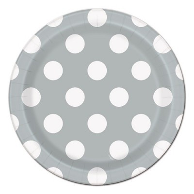 Pratos Prateado Bolas Pequenos