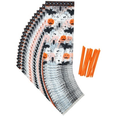 Conj. 20 Sacos Halloween