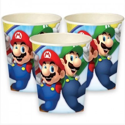 Copos Super Mário