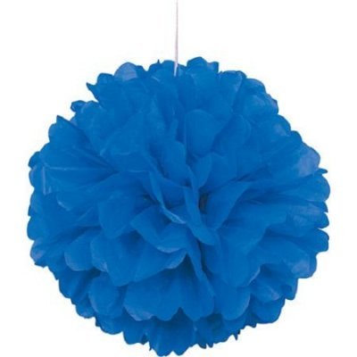 Pompom Grande Azul Escuro