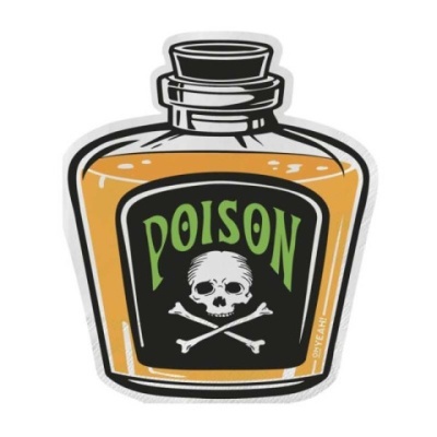 Guardanapos Garrafa de Veneno