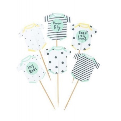 Conj. 12 Toppers Babygrow