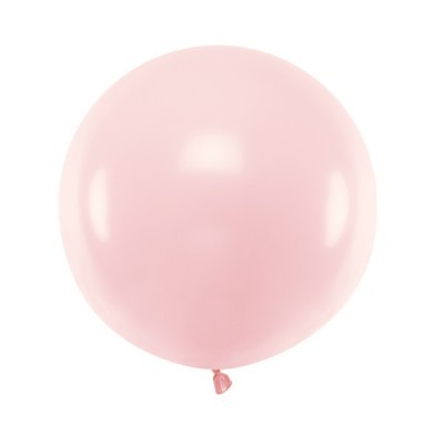 Balão Rosa Claro Pastel 60cm