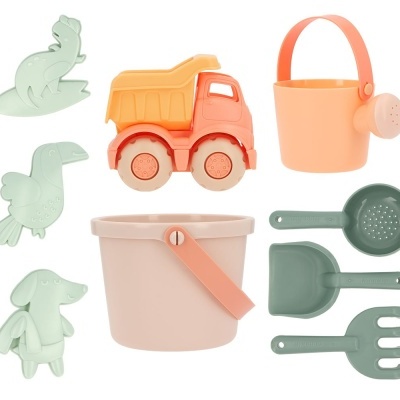 Set Brinquedos Praia Balde Coral