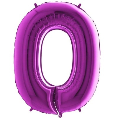 Balão Gigante Zero Roxo