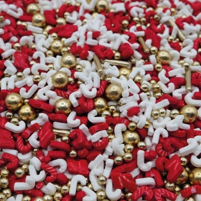 Confetis Açúcar Mix Natal Elegante