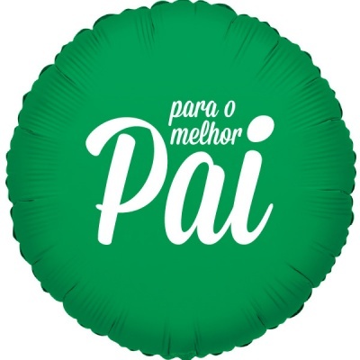 Balão para o melhor Pai Verde