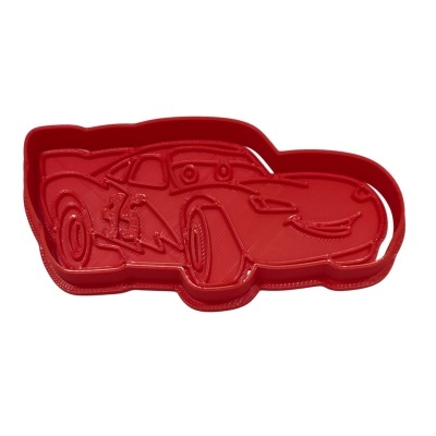 Cortador c/ Carimbo Carros - Faísca Mc Queen