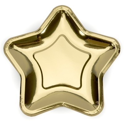 Pratos Estrela Dourada Grandes